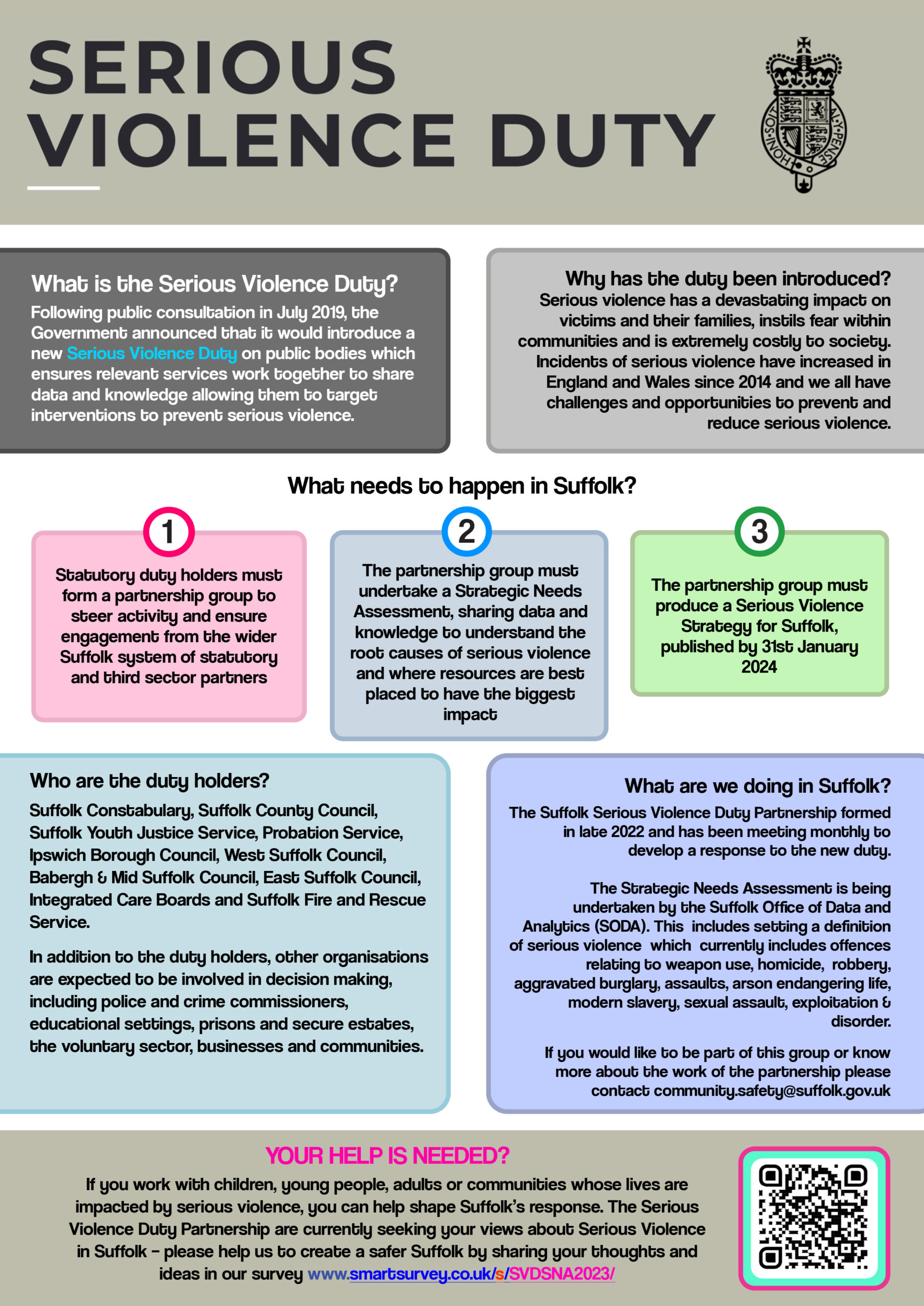 Suffolk Observatory SODA Serious Violence Duty